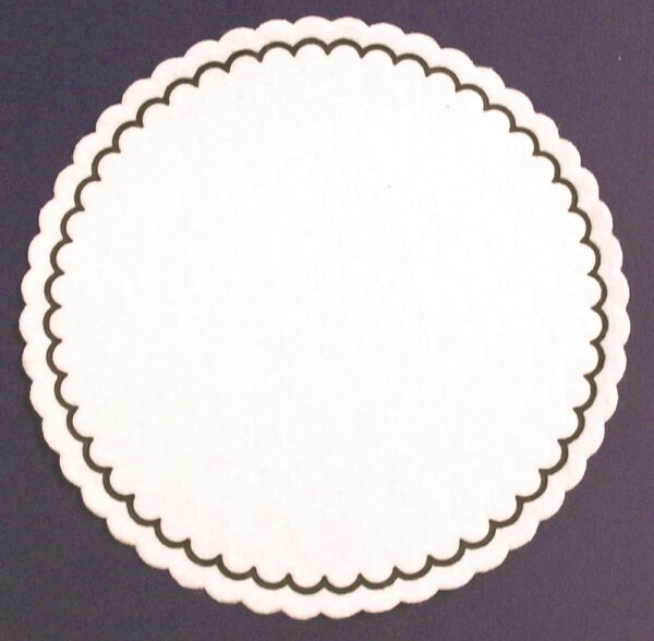 Generic 4" Coaster Round, White (2000/Case)