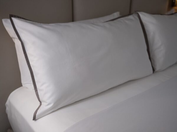 Next Gen Heavenly Bed T310 Pillow Sham w' Flange, Cotton/Tencel + Plus Sateen, King 35" x 21" (48/Case)