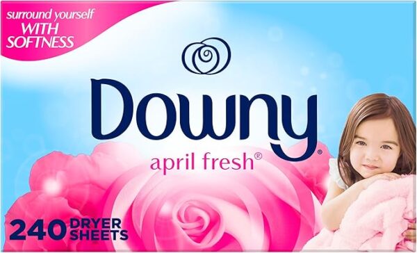 Downy Dryer Sheets Laundry Fabric Softener, April Fresh, 240 count (Each)