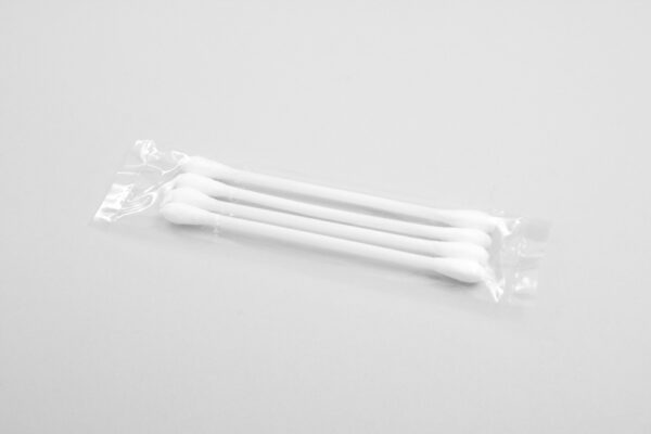 Cotton Ear Swabs, 4in. Poly Bag (500/Case)