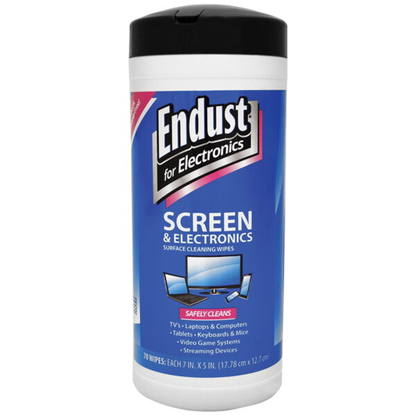 Endust Anti-Static Laptops & Keyboards Electronics Wipes, 70 count (Each)