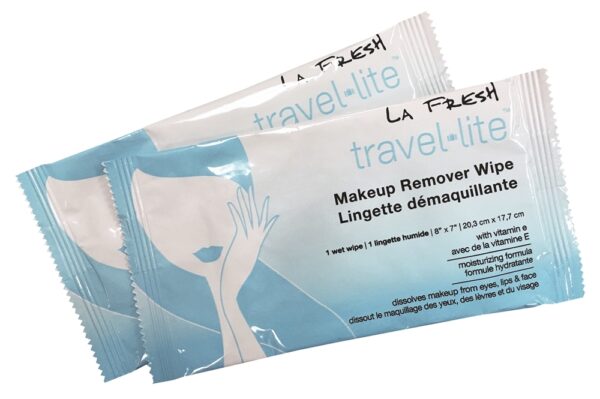 La Fresh® Make-Up Remover Wipes, Individually Wrapped (200/Case)