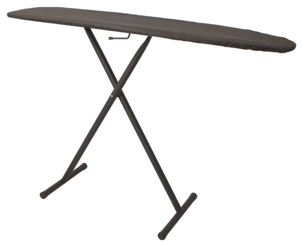 Hospitality 1 Source Full Size T-Leg Ironing Board, 53"x14", Charcoal Pad and Cover (4/Case)