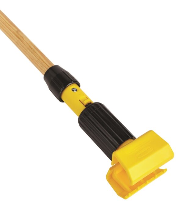 Rubbermaid Gripper 60 Inch Clamp Style Wet Mop Handle, Hardwood Handle (Each)