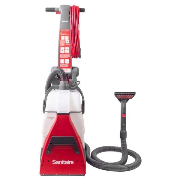 Sanitaire Restore 10.5 Inch Cleaning Path Upright Carpet Extractor, Red (Each)