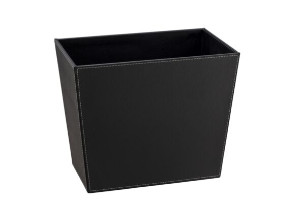 Cordoba Collection 16 Quart Recycling Wastebasket, Black (6/Case)