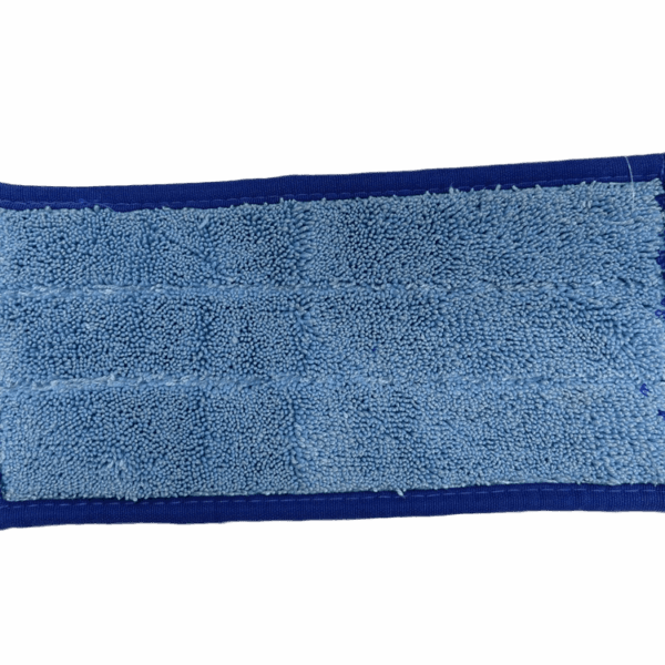 Microfiber Cleaning Pad Refills, Blue (12/Case)