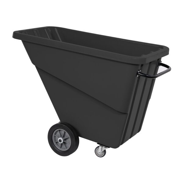 R&B Wire Small Utility Tilt Truck 1/2 Cubic Yard Capacity, Black (Each)