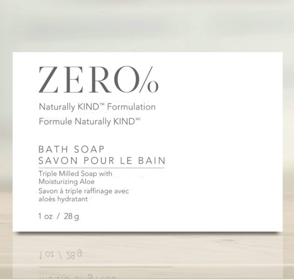 Zero% Bath Soap, Aloe, Carton, 1oz/28g (300/Case)
