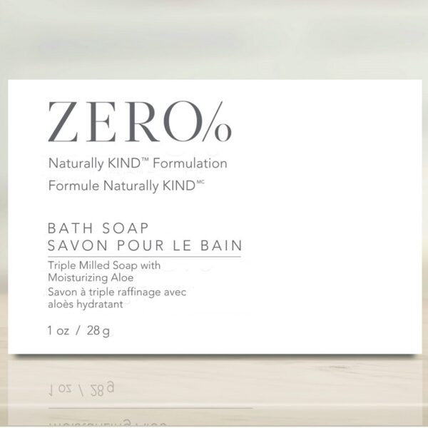Zero% Bath Soap, Aloe, Carton, 1oz/28g (300/Case)