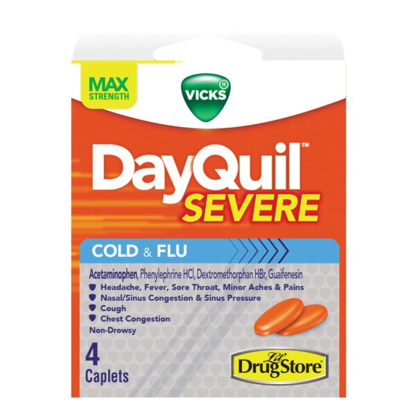 Refill, DayQuil, 4 tablets (6/Pack)