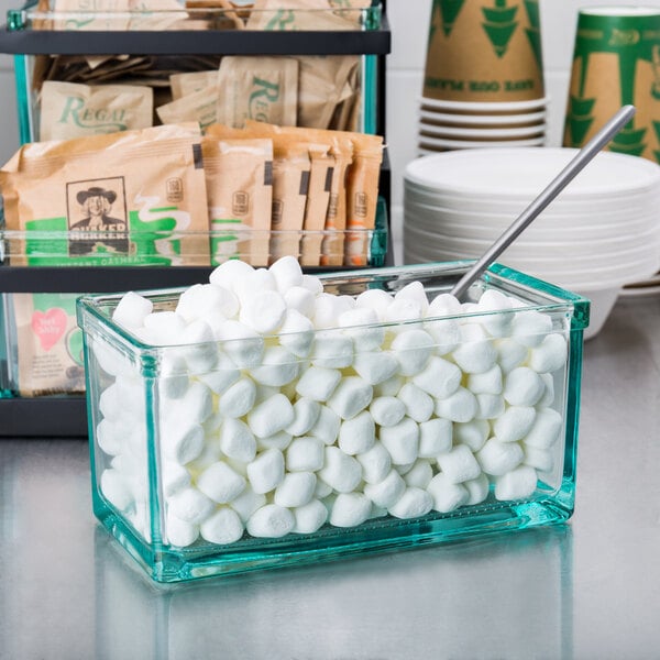 Cal-Mil C4X8X4GLASS 8" x 4" Clear Glass Jar (Each)