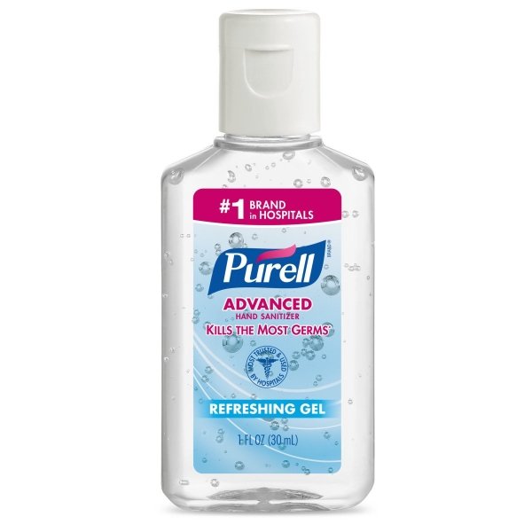 Purell 1oz. Flip Cap Hand Sanitizer Bottle (250/Case)