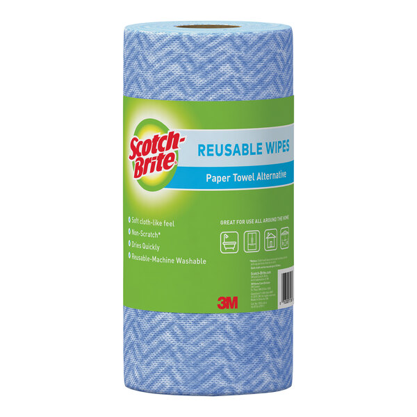 3M Scotch-Brite® 40-Count Reusable Multi-Purpose Wiper Roll (6/Case)