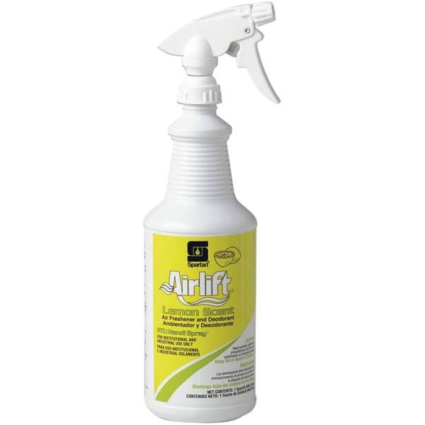 Spartan Airlift 1 Qt. Lemon Scent Air Freshener (12/Case)