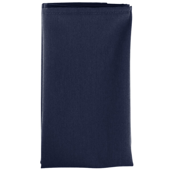 Intedge Navy Blue 65/35 Polycotton Blend Cloth Napkins, 20" x 20" (12/Pack)