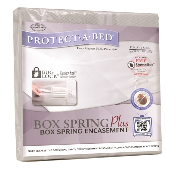 Protect-A-Bed Non-Waterproof Bed Bug Encasement, Fits Twin Size 9-10" Depth, 38x75x9 (12/Case)