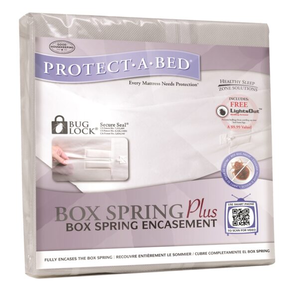 Protect-A-Bed Non-Waterproof Bed Bug Encasement, Fits Twin Size 9-10" Depth, 38x75x9 (12/Case)