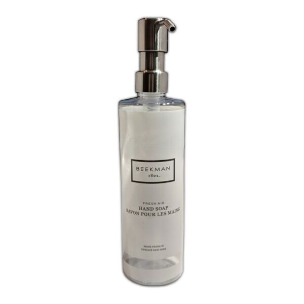 Cylinder Bottle 12 oz. with Beekman 1802 Fresh Conditioner Label (Each)