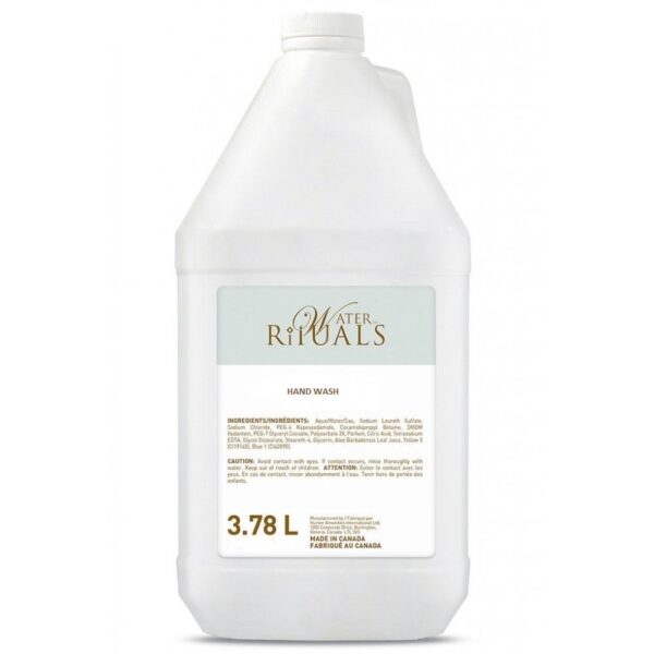 Water Rituals - Hand Wash, 1 Gallon (4/Case)