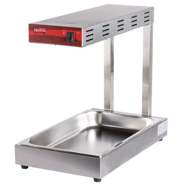 Avantco FFDS-1 Freestanding Infrared French Fry Warmer / Dump Station - 1000W, 120V (Each)
