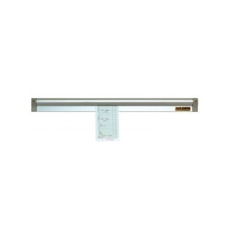 San Jamar CK6524A 24" x 2" Aluminum Wall Mounted Ticket Holder (Each)