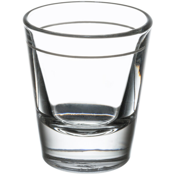 Libbey 5120/A0007 1.5 oz. Shot Glass with 1 oz. Pour Line (12/Case)