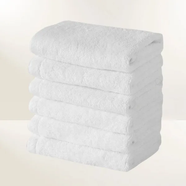 GlobalTex Sofya White Washcloth (192/Case)