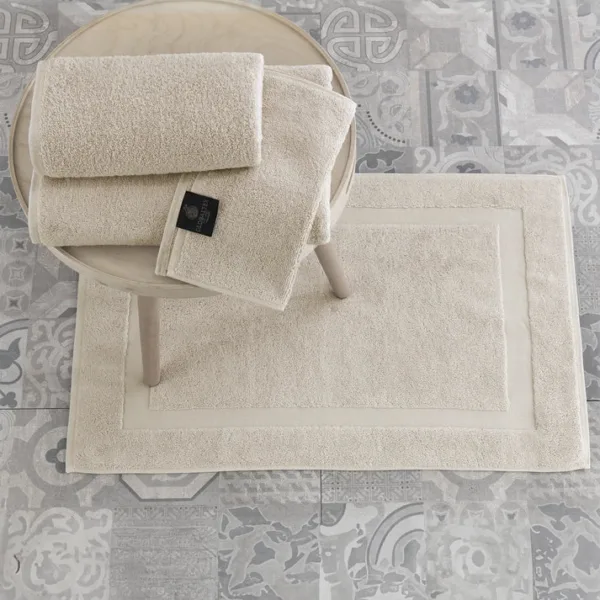 GlobalTex Beige Classic Bath Mat (40/Case)