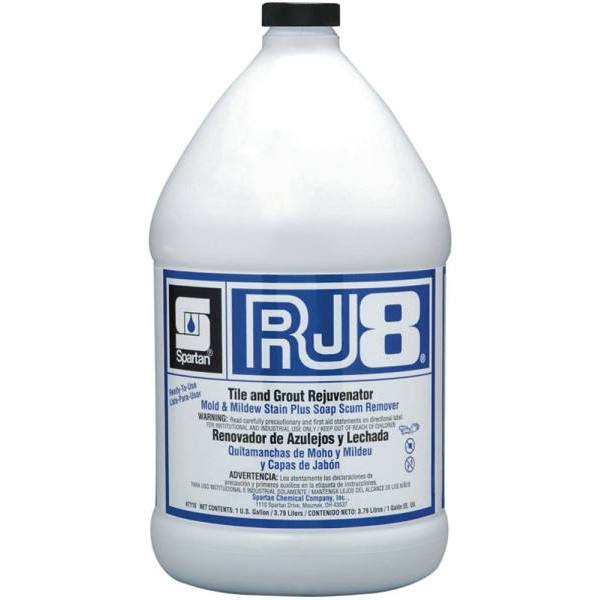 Spartan Rj8 Tile & Grout Rejuvenator Cleaner With Bleach, Mint Scent, 1 Gal (4/Case)